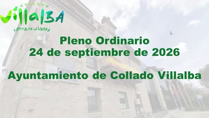 Pleno Ordinario 24.09.2026