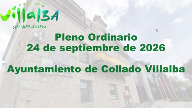 poster Pleno Ordinario 24.09.2026