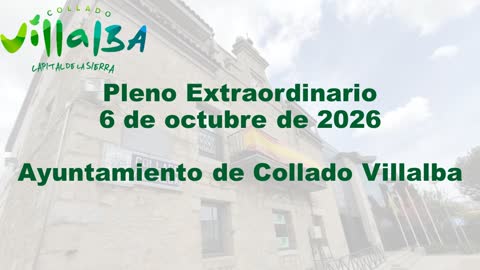 Pleno Extraordinario 06.10.2026