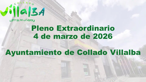 Pleno Extraordinario 04.03.2026