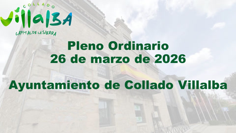 Pleno Ordinario 26.03.2026